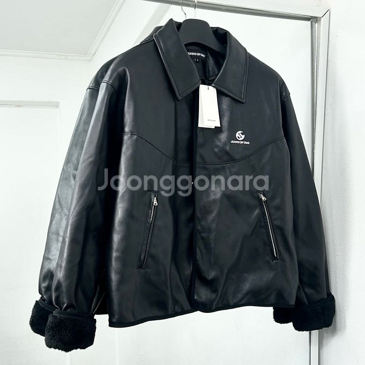 선데이오브클럽 가죽 자켓--0