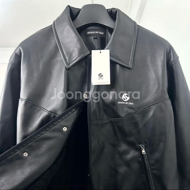 선데이오브클럽 가죽 자켓--1