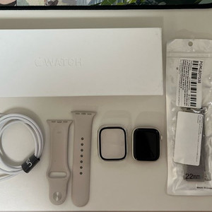 애플워치9 41mm GPS 스타라이트