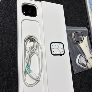 애플워치 7 미드나잇 41mm 풀박스 이미지