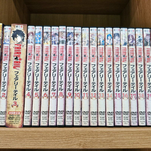 페어리테일 DVD 1-3기 전권.