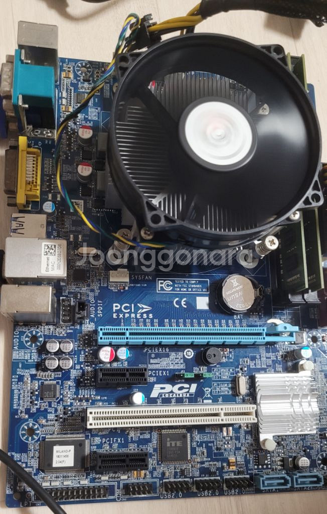 인텔 4세대 lga1150 메인보드 cpu 램 보드셋--1