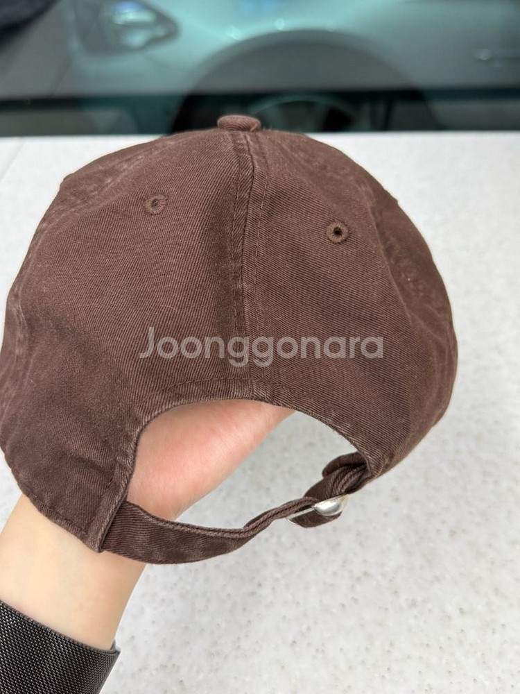 아노트 맥도날드 ANNOT 볼캡 브라운--1