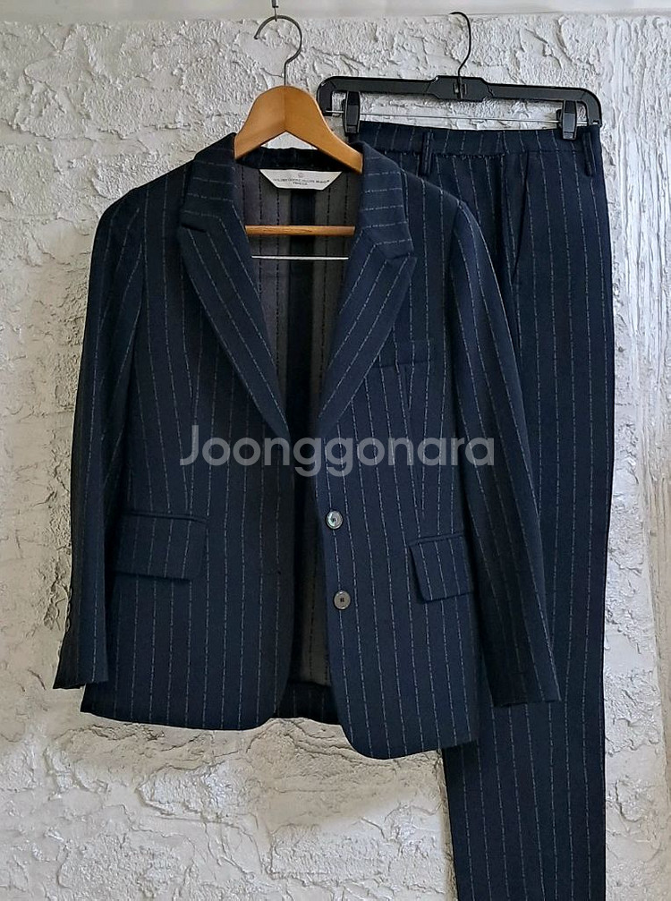 정품(44~55)이태리 골든구스 버진울훈방 정장셋업--0