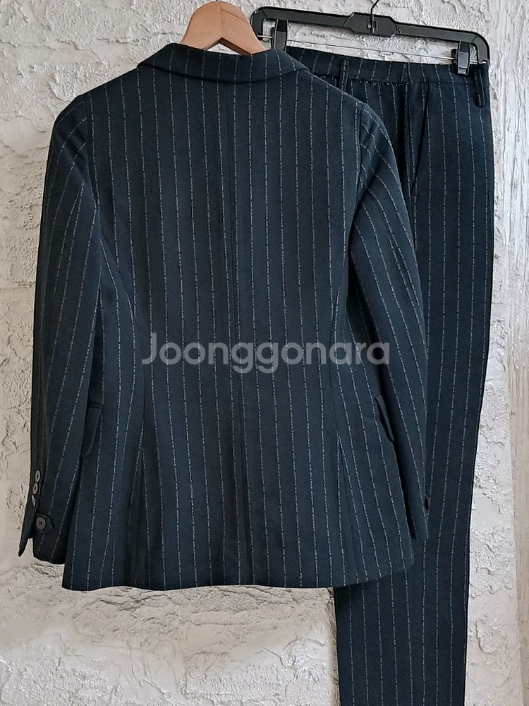 정품(44~55)이태리 골든구스 버진울훈방 정장셋업--2