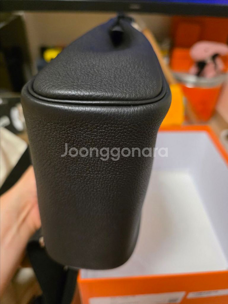 24년 W각인 에르메스 핵아도PM 블랙 은장 토고--2