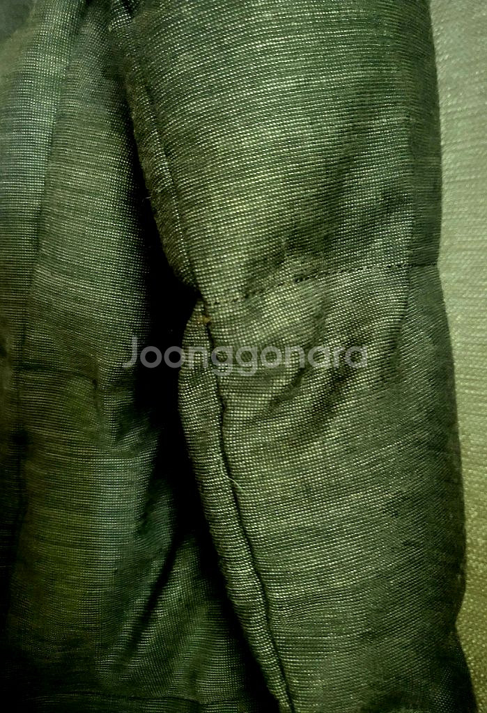 [ 택달린 새상품] BON 본 오리털 양가죽배색 모 패--8