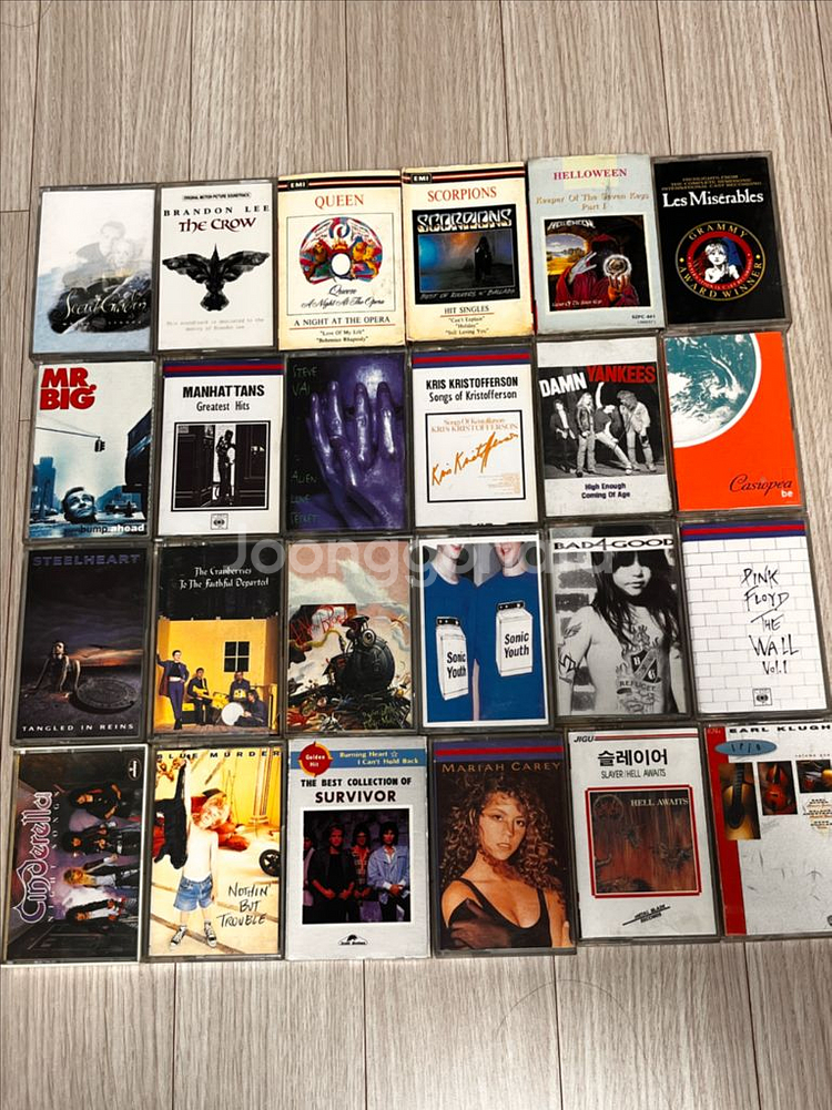 U2, Queen 등 Rock tape 테이프--0