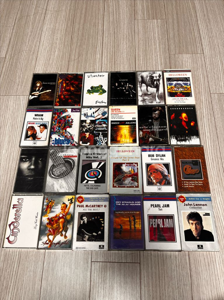 U2, Queen 등 Rock tape 테이프--2