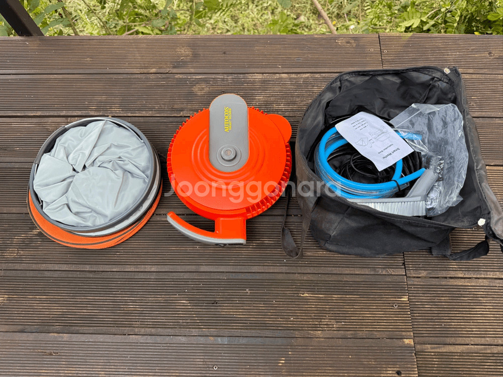 자동차 셀프 세차기 (캠핑, 세차, 샤워 다양한 사용)--0