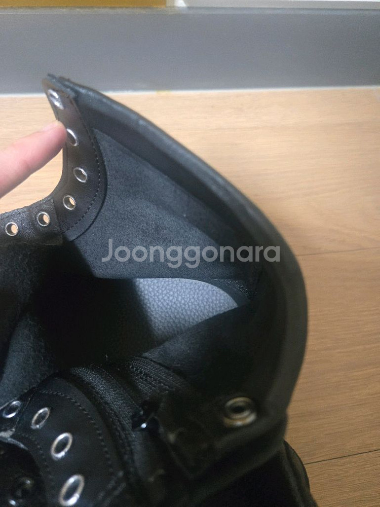 미사용 새상품 사제 전투화 260 사이즈 판매--1