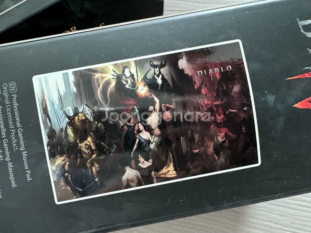 새제품 디아블로 마우스 패드 장패드 Diablo IV:--0