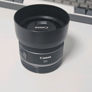 캐논 rf50mm f1.8 + 후드 포함
