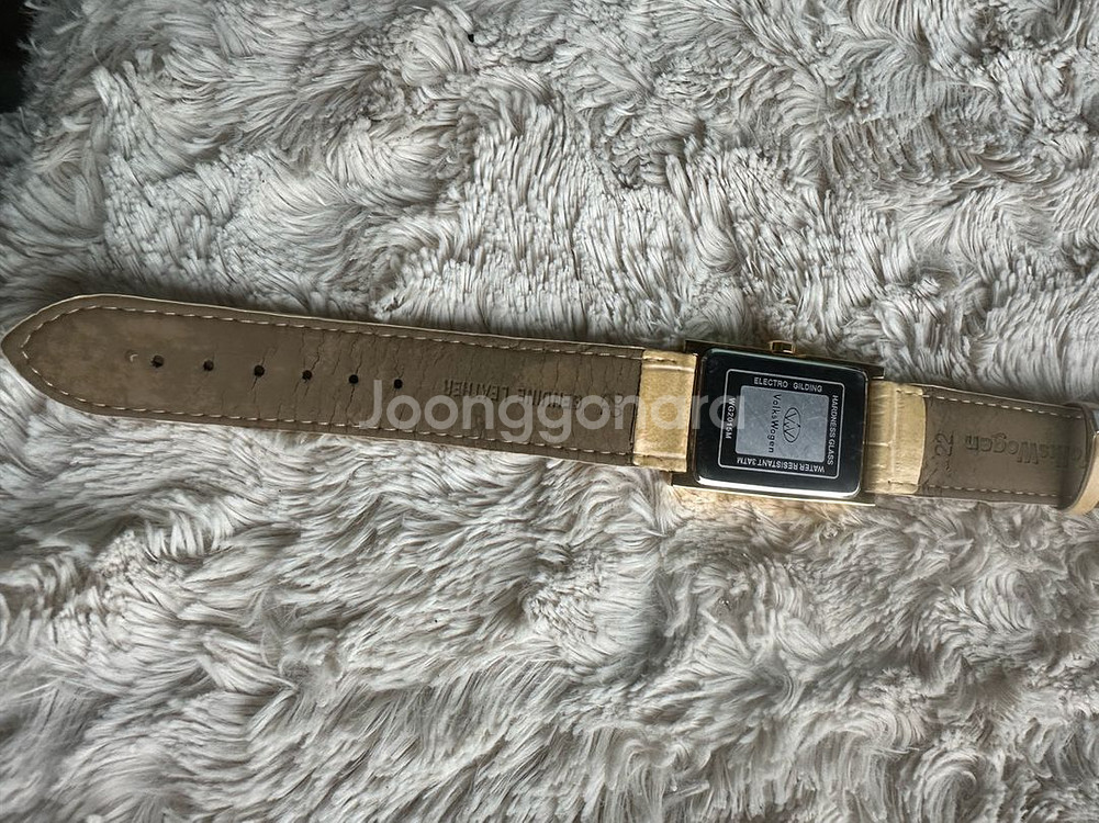 폭스바겐골드톤 빈티지 시계 (미사용급) 판매합니다--6