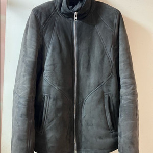 릭오웬스 intarsia high neck 퍼무스탕50