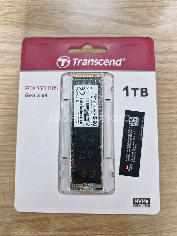 M.2 SSD 1TB 새상품(TS1TMTE110S)--0
