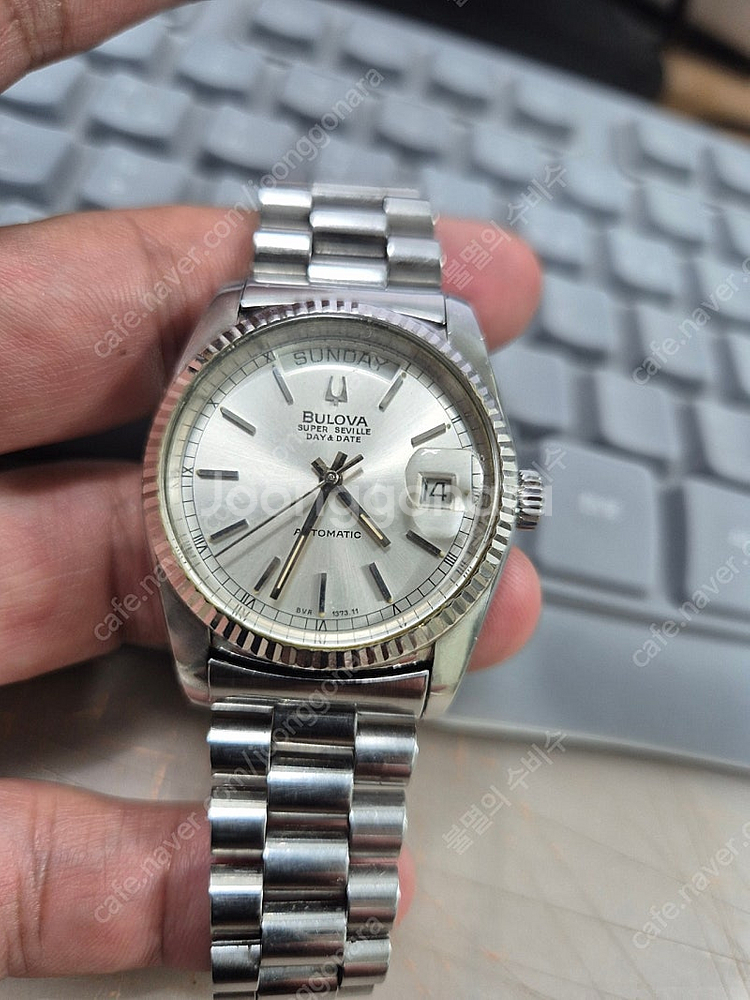 부로바 슈퍼세빌 데이데이트 오토메틱--0