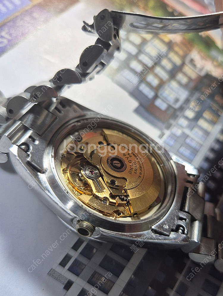 부로바 슈퍼세빌 데이데이트 오토메틱--6