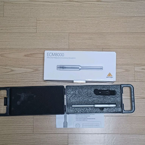 베링거 ECM8000 측정용 마이크