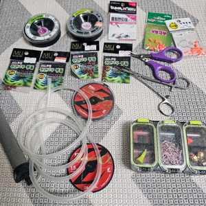 낚시 용품 일괄 판매.