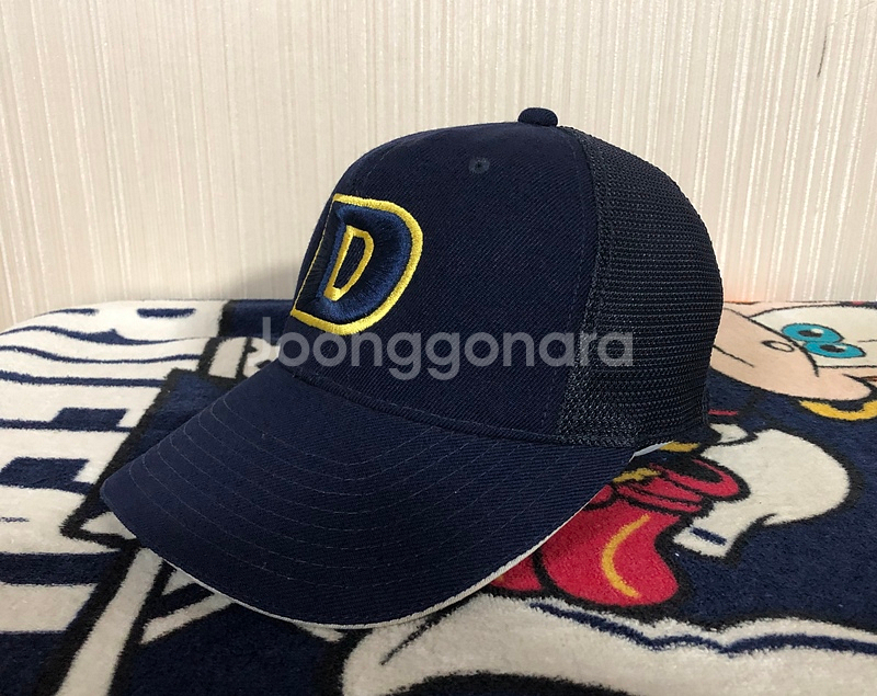 KBO 두산베어스 08시즌 선수실착 올드모자 55cm--1