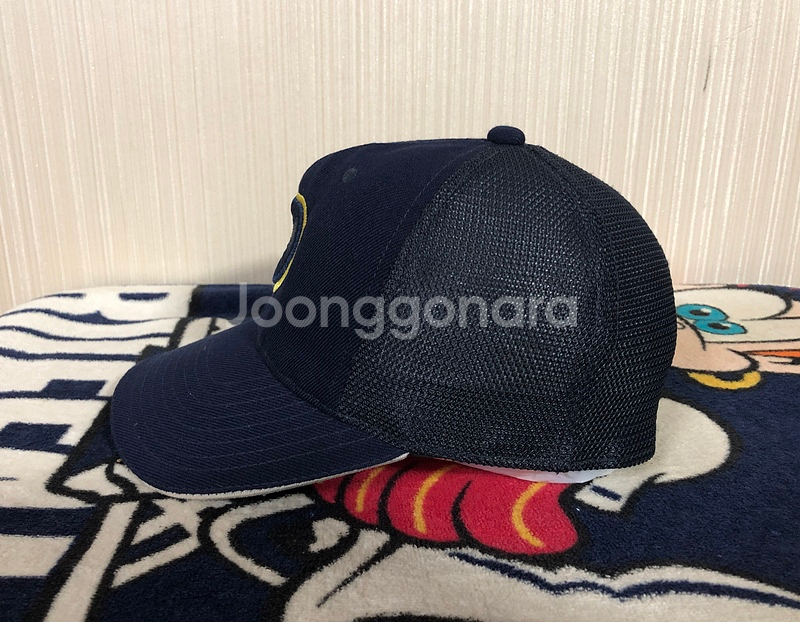 KBO 두산베어스 08시즌 선수실착 올드모자 55cm--2