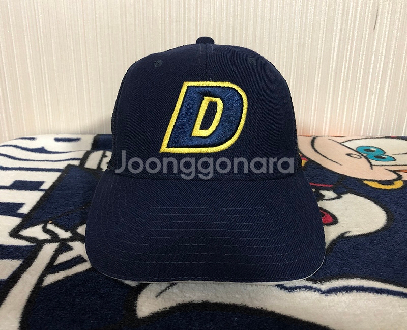 KBO 두산베어스 08시즌 선수실착 올드모자 55cm--3