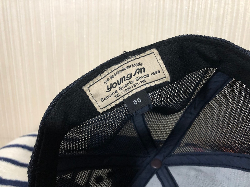 KBO 두산베어스 08시즌 선수실착 올드모자 55cm 이미지