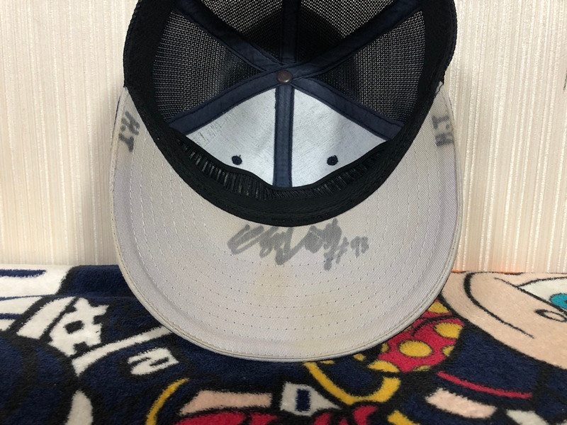 KBO 두산베어스 08시즌 선수실착 올드모자 55cm 이미지