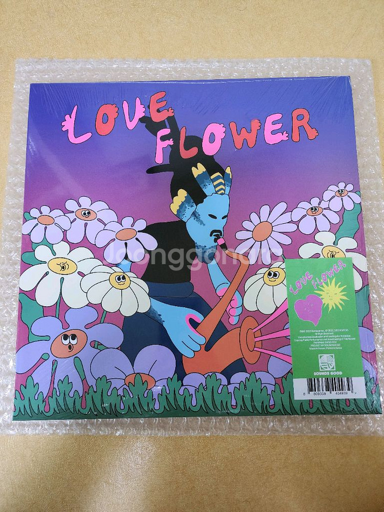 김오키 LP 러브플라워 미개봉 새제품 진수영 까데호--1