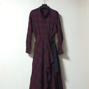 마인 mine 한섬 울 셔츠 원피스 44 사이즈 정품