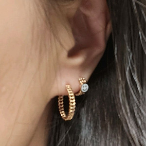 14k 트위스트 귀걸이