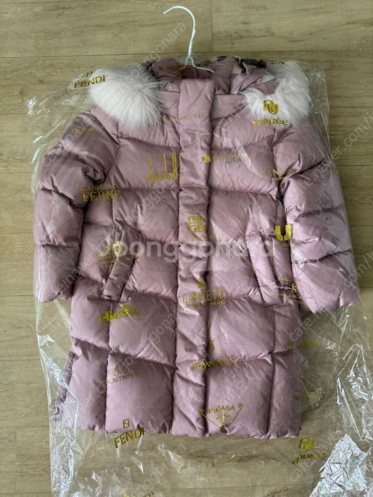 닥스 키즈 여아 구스 패딩 110--2