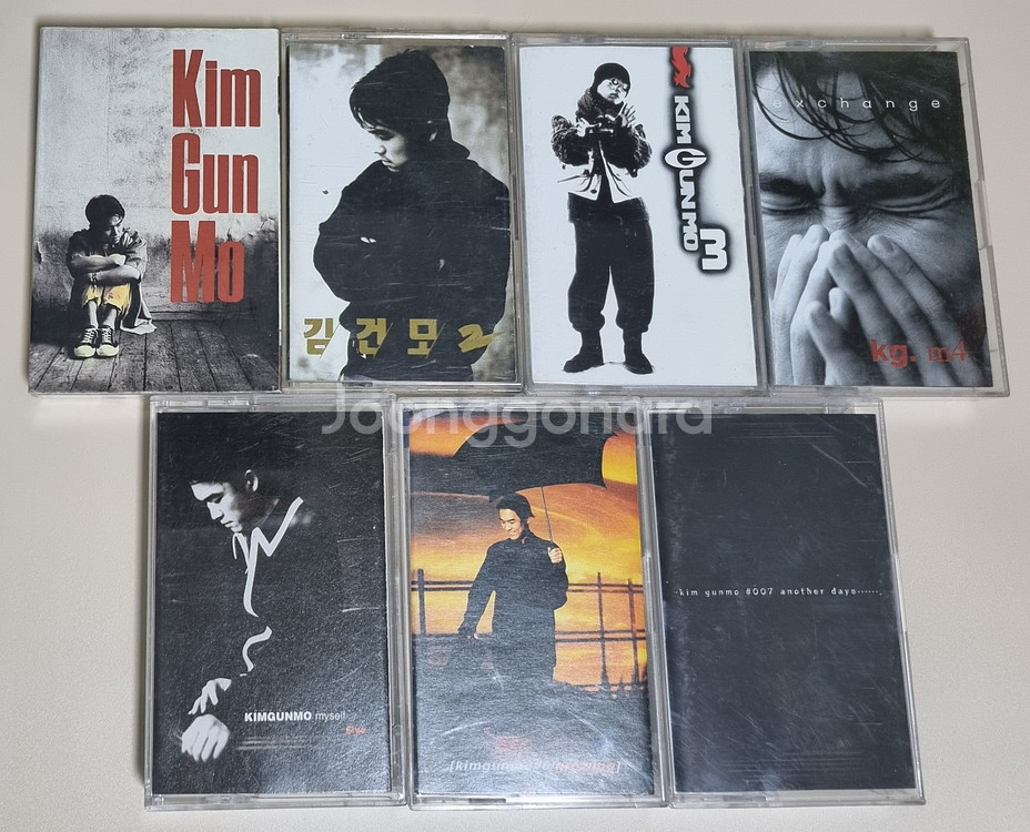 김건모 1-7집 카세트테이프--1