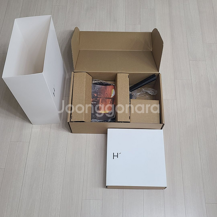 헤리터 주물 팬 냄비 웍 24cm--1
