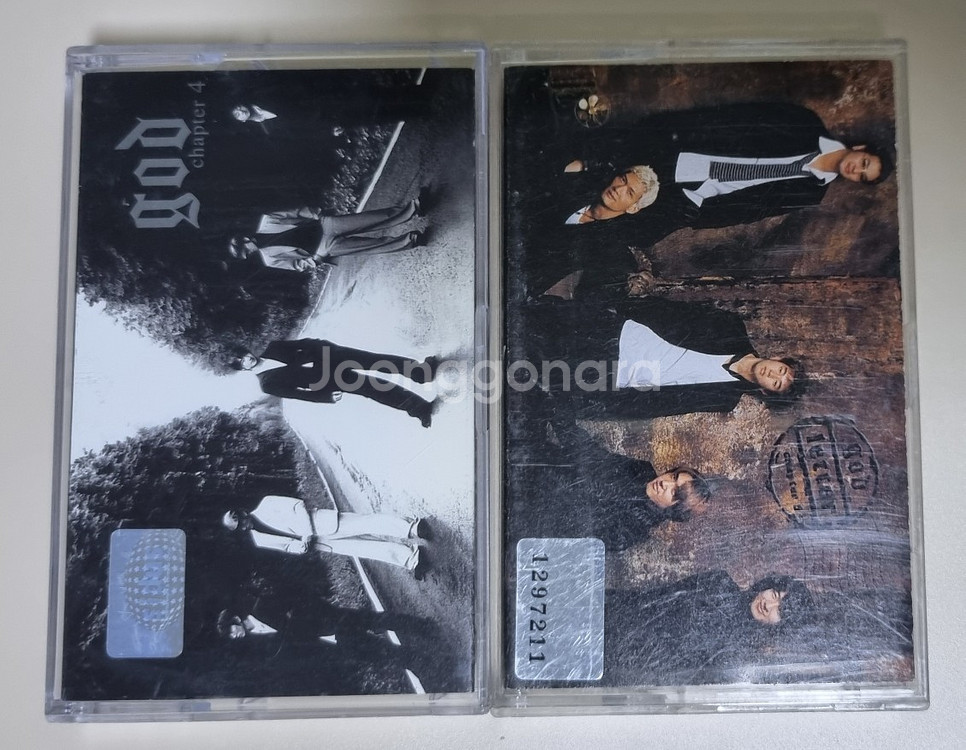 지오디 1-5집 카세트테이프--3