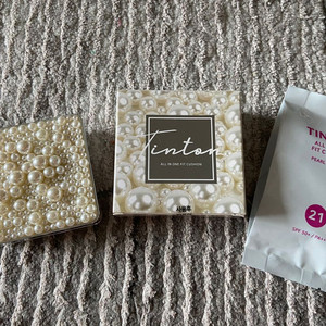 Tinton 올인원 핏 쿠션 펄 에디션 21호 새제품