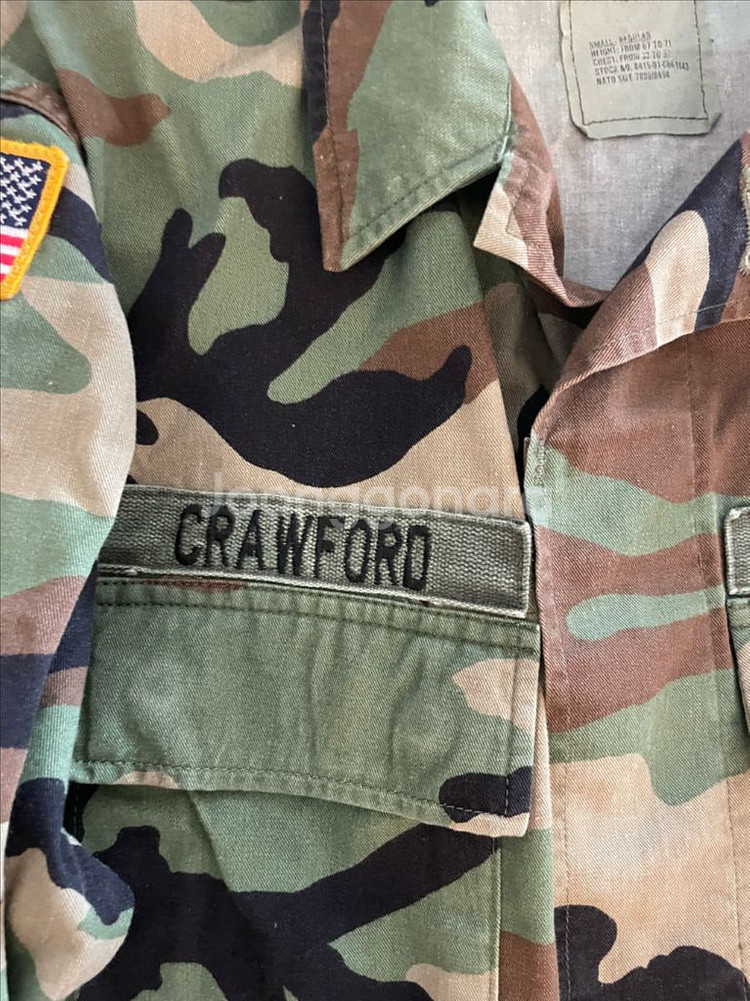 U.S.ARMY 오리지널 BDU쟈켓--5