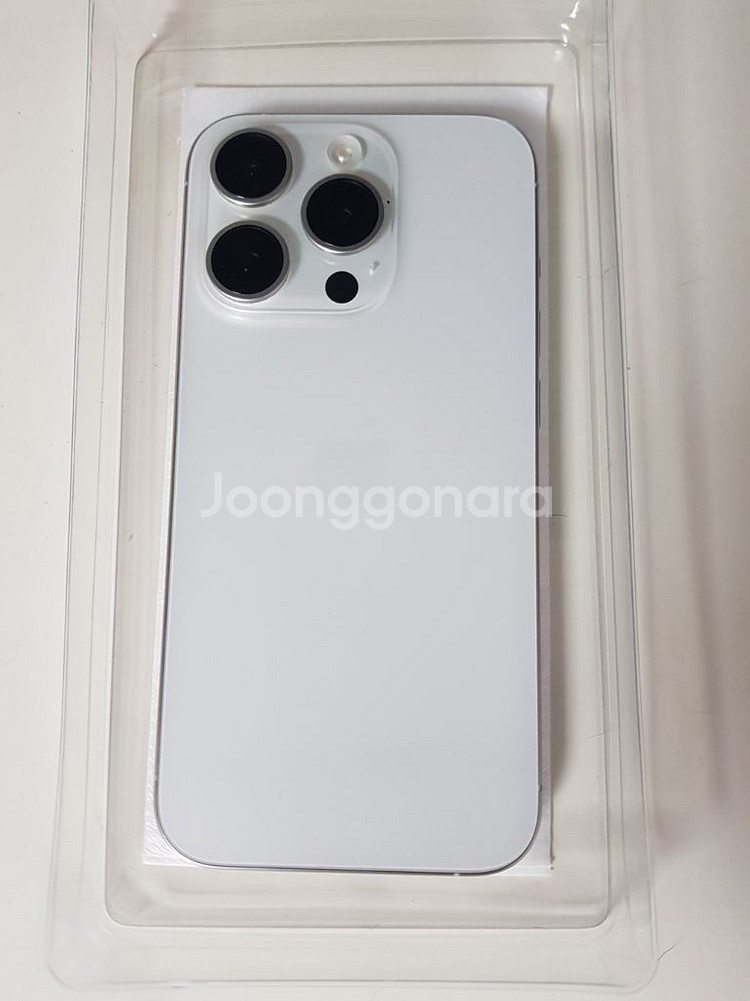 아이폰 15 프로 256GB 화이트 / 특 A--0
