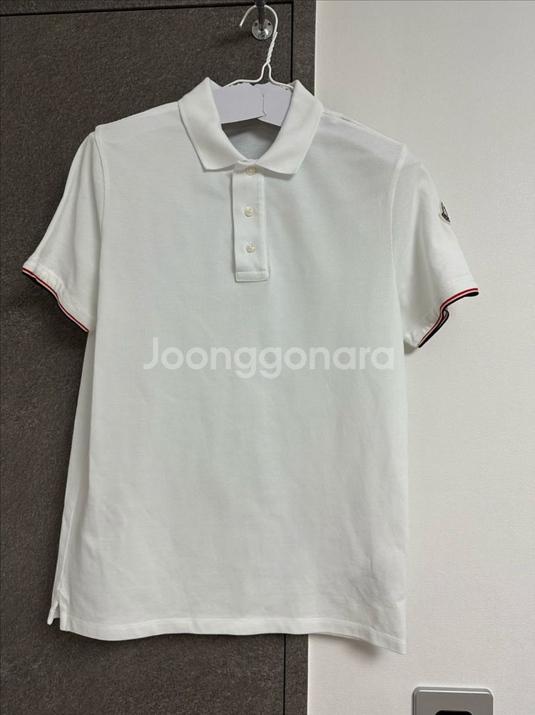 몽클레어 삼선포인트 반팔카라티 M--0