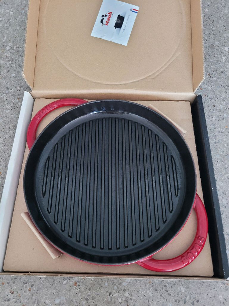 스타우브 그릴팬--1