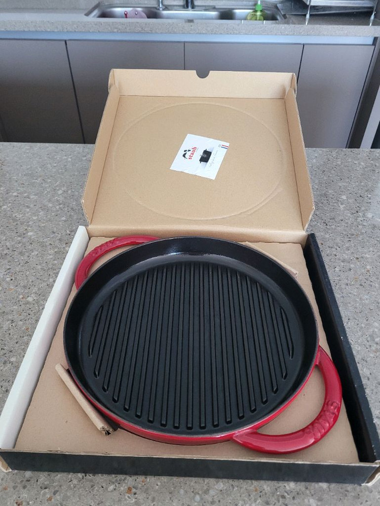 스타우브 그릴팬--2