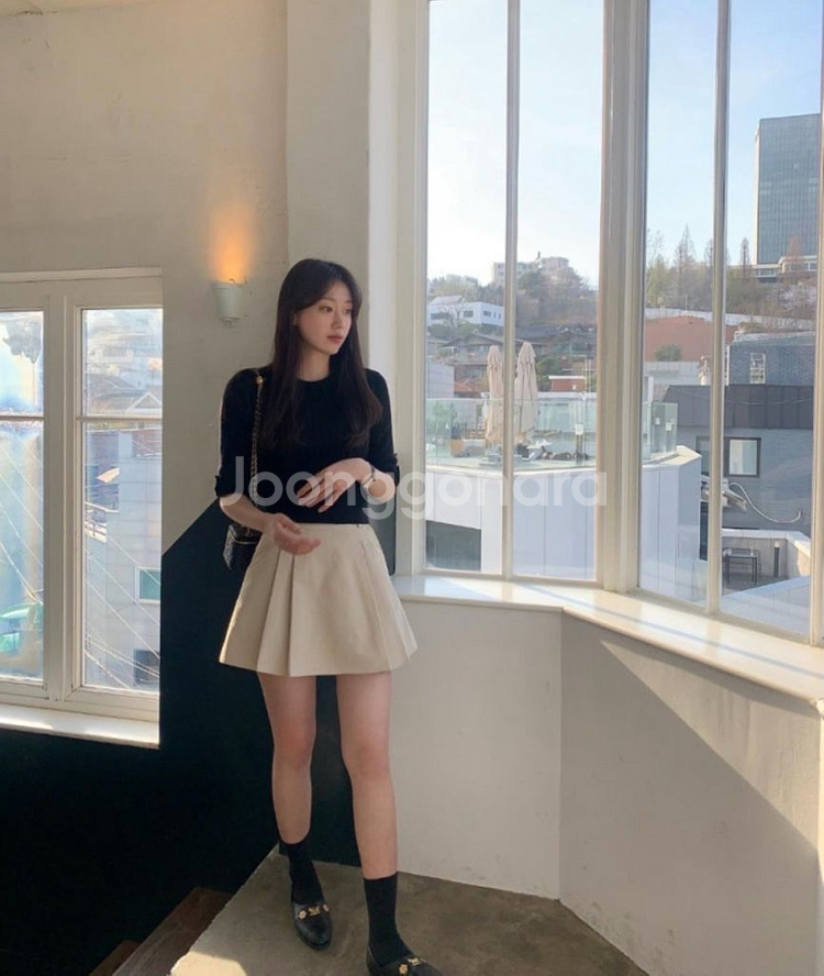 르플레인 아리 스커트--1