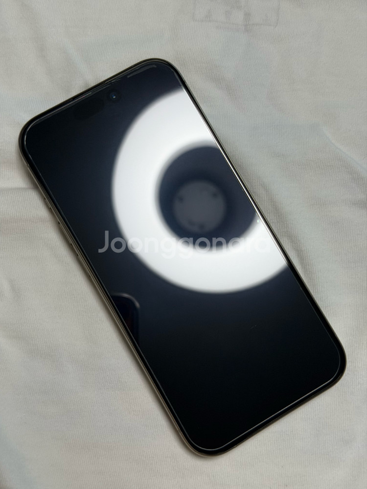 아이폰 15 Pro 256 네추럴티타늄 케이스 케이지--10