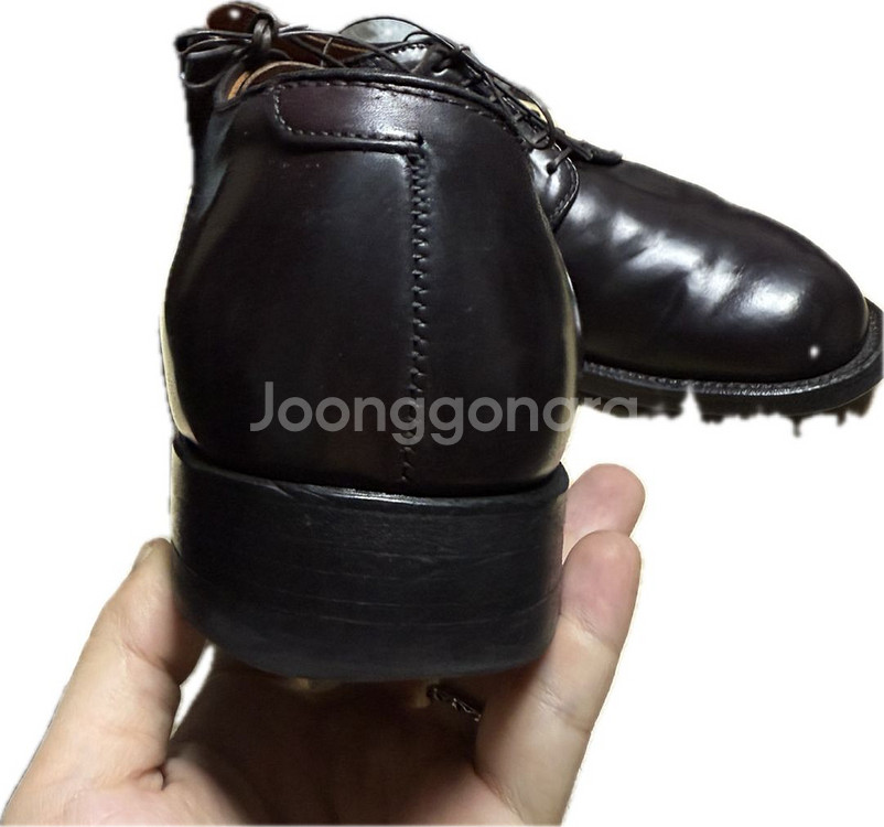알든 코도반 빔즈 콜라보 버건디 7.5D 9901--2