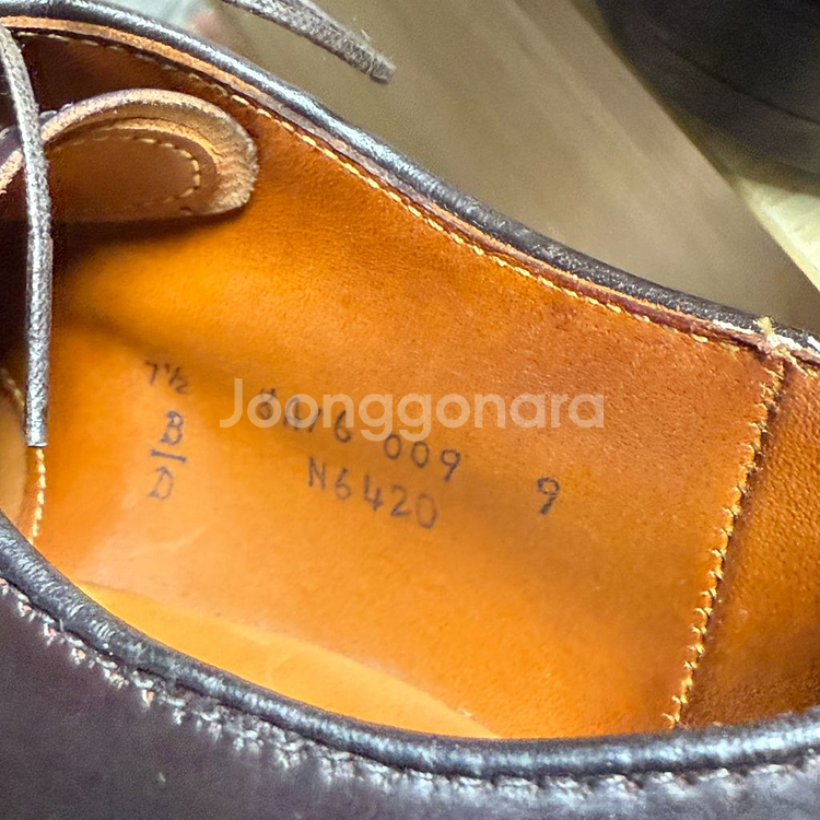 알든 코도반 빔즈 콜라보 버건디 7.5D 9901--9