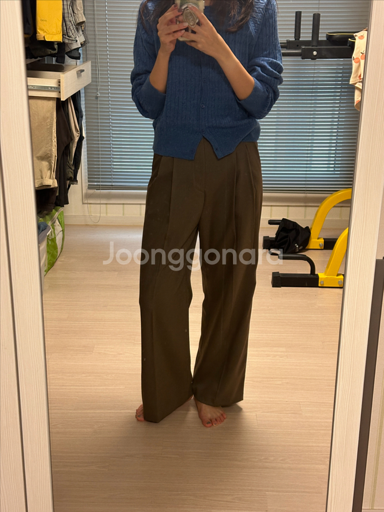 언더스탠딩 조셉 슬랙스 브라운--2