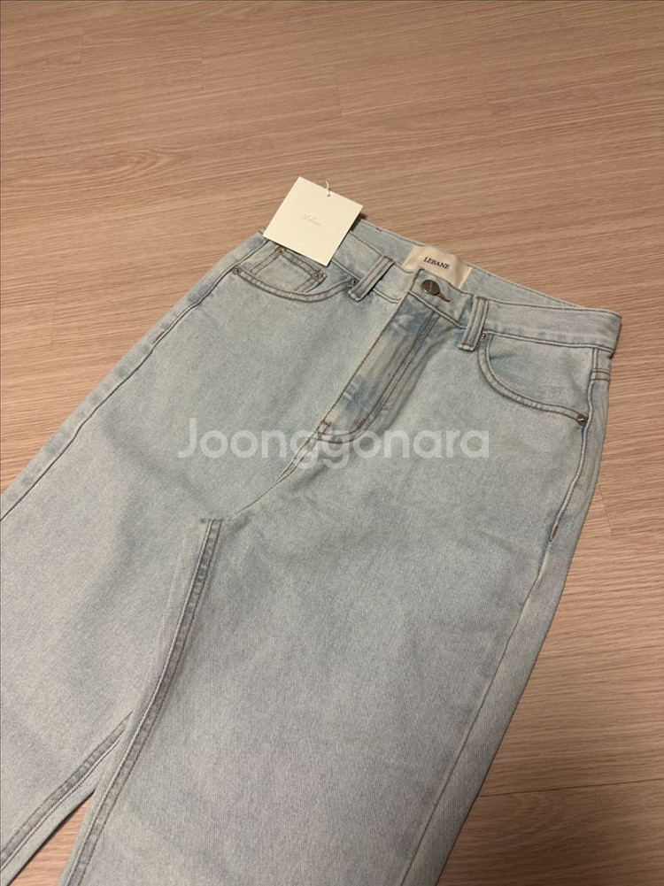 새상품 르베인 연청 데님 m--0