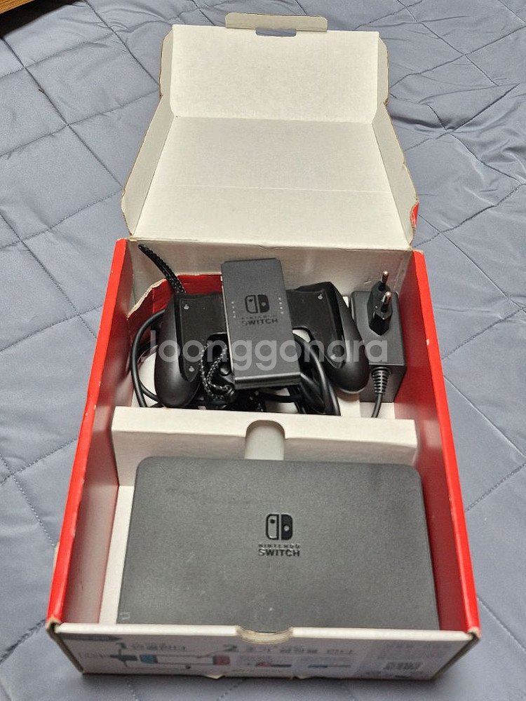 닌텐도 스위치 oled 네온 박스셋--3