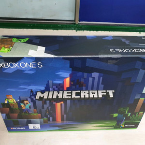 xbox one s 마인크래프트 한정판 미개봉